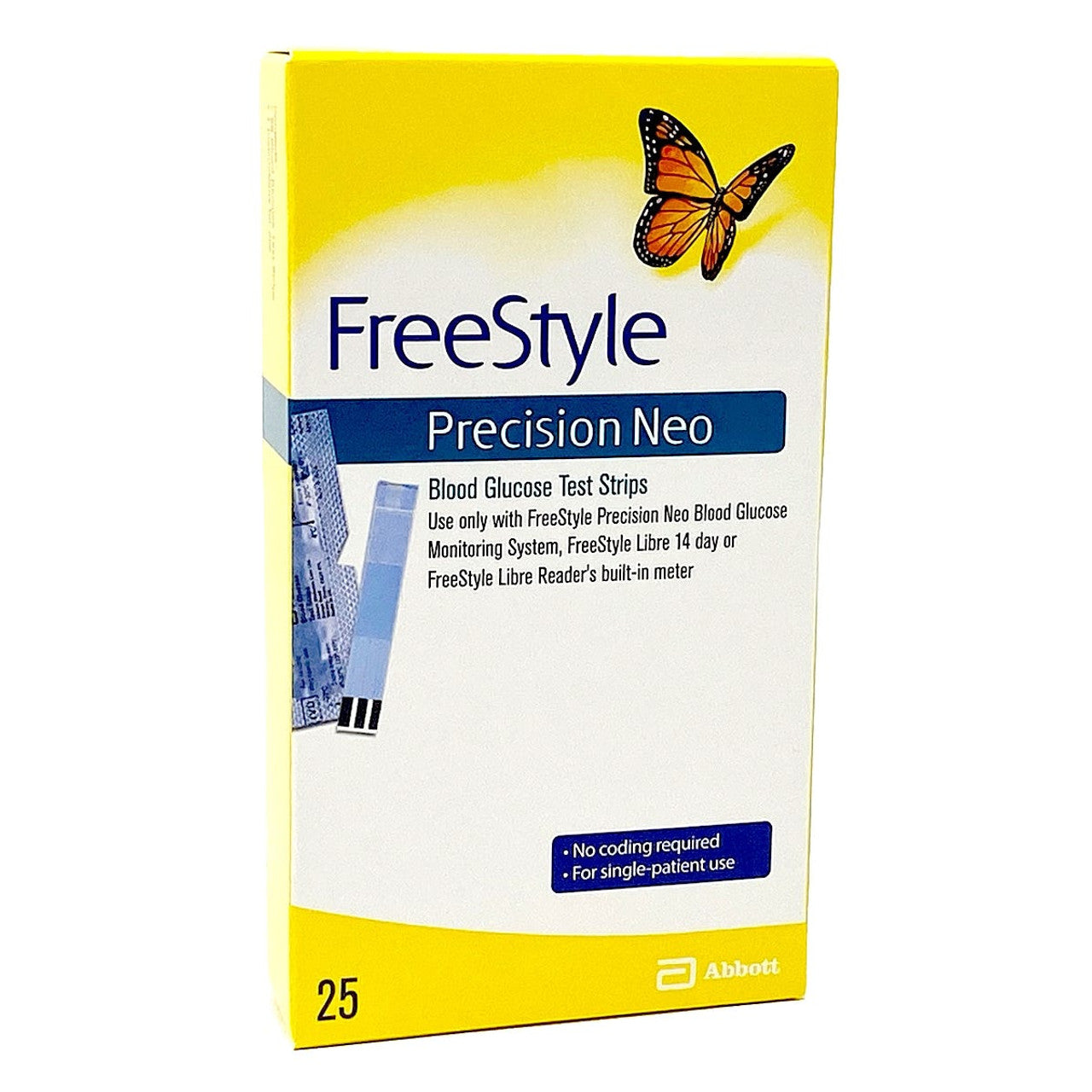 FREESTYLE PRECISION NEO TEST STRIPS 25 COUNT