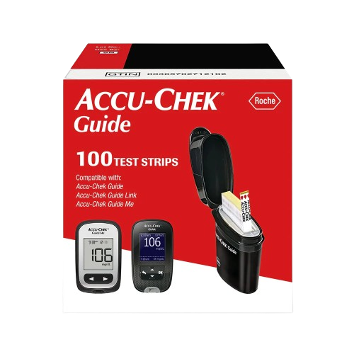 ACCU-CHEK GUIDE TEST STRIPS 100 COUNT