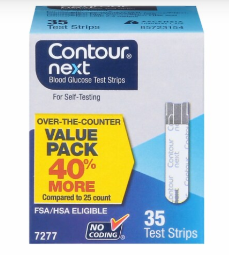 CONTOUR NEXT TEST STRIPS 35 COUNT