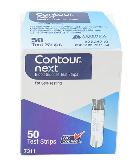 CONTOUR NEXT TEST STRIPS 50 COUNT - 7311