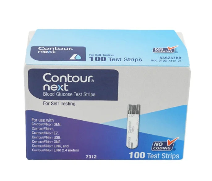 CONTOUR NEXT TEST STRIPS 100 COUNT - 7312