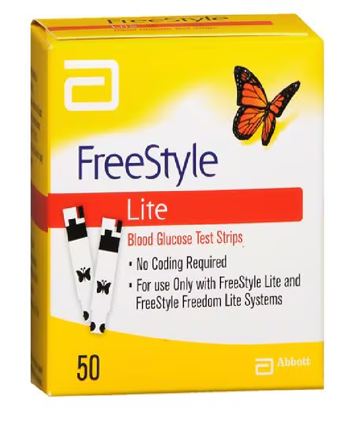 FREESTYLE LITE TEST STRIPS 50 CT