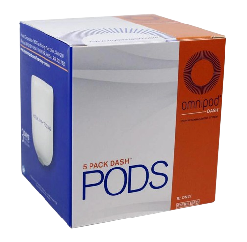 OMNIPOD DASH PODS- 5 PACK
