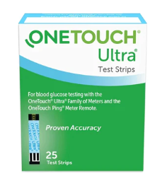 ONE TOUCH ULTRA TEST STRIPS 25 COUNT