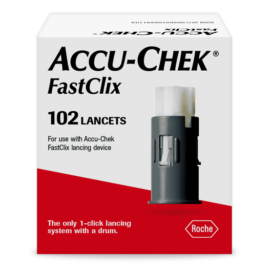 ACCU-CHEK FASTCLIX LANCETS 102 COUNT