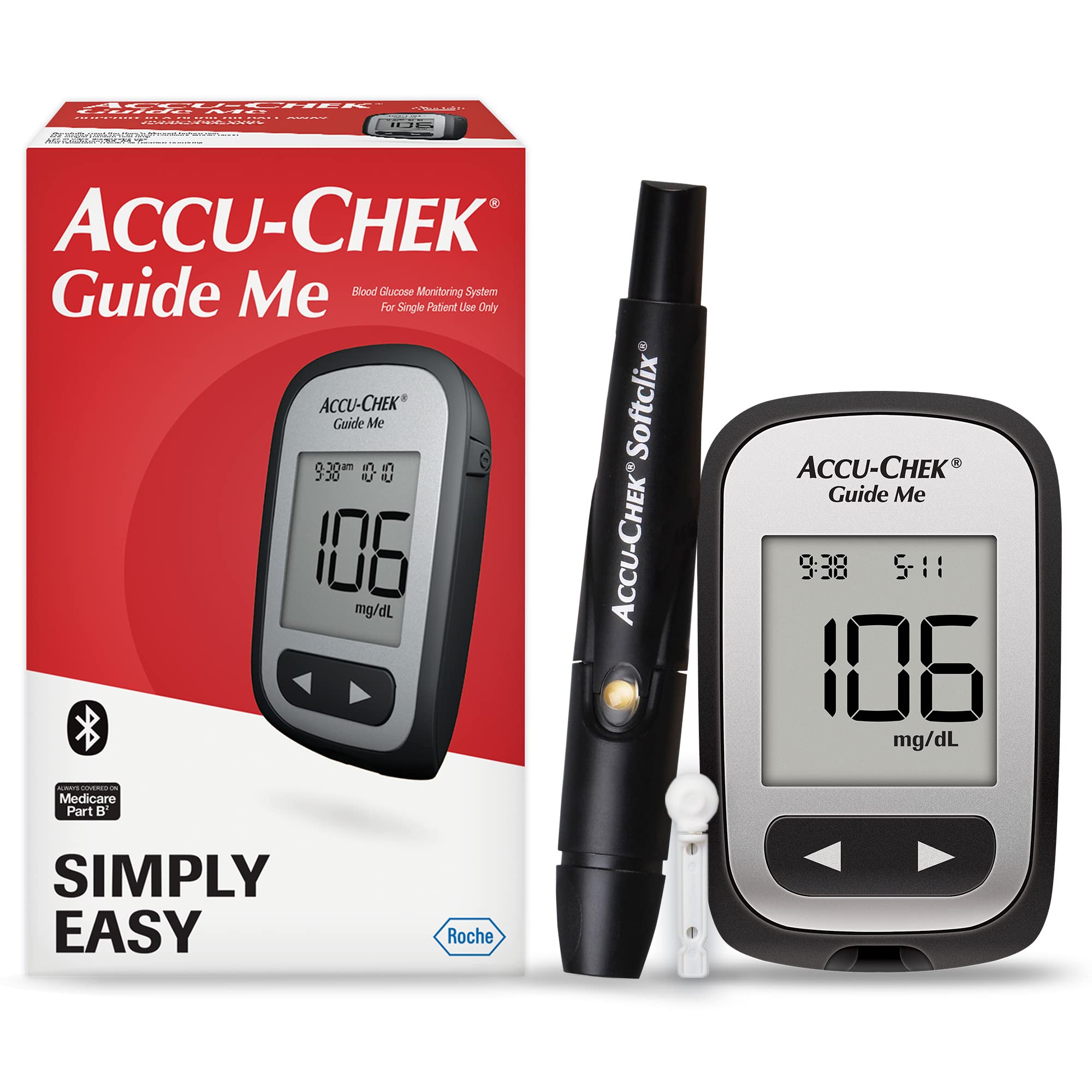 ACCU-CHEK GUIDE ME BLOOD GLUCOSE METER – USA MEDICAL SURPLUS