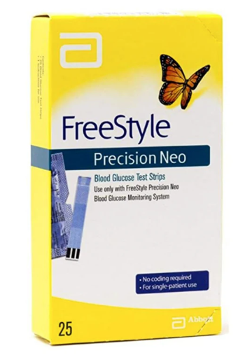 FREESTYLE PRECISION NEO 25 COUNT TEST STRIPS