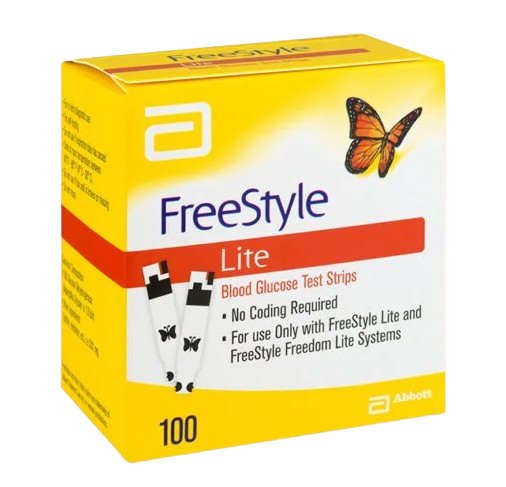 FREESTYLE LITE 100 COUNT TEST STRIPS