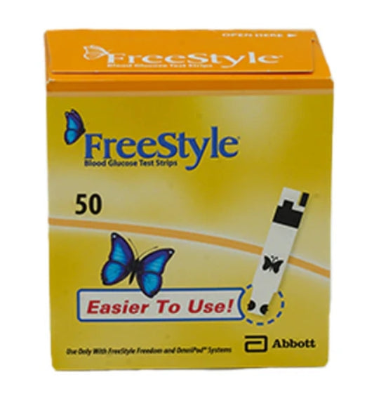 FREESTYLE TEST STRIPS 50 COUNT