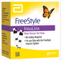 FREESTYLE INSULINX 50 COUNT TEST STRIPS