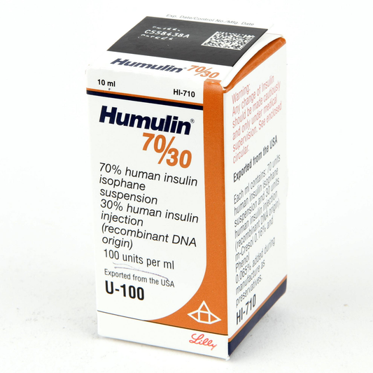 HUMULIN 70/30 VIAL U-100