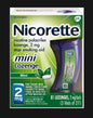 NICORETTE MINI NICOTINE LOZENGES MINT 2MG -81 COUNT