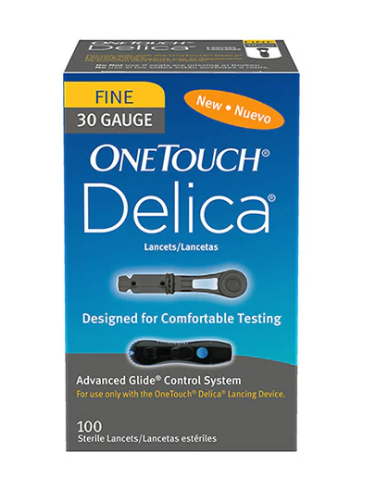 ONETOUCH DELICA PLUS LANCETS BLUE BOX