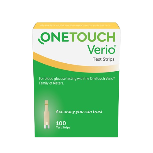 ONE TOUCH VERIO 100 COUNT TEST STRIPS