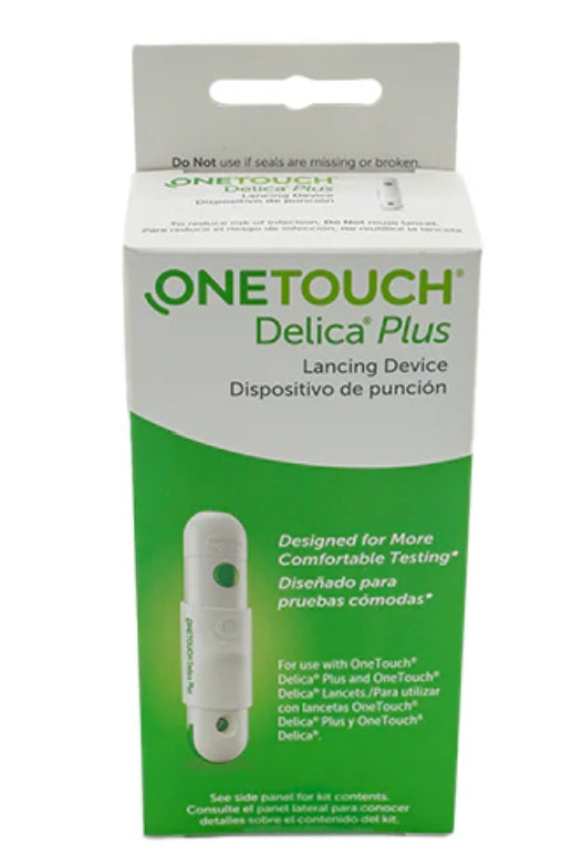 ONE TOUCH DELICA PLUS LANCING DEVICE