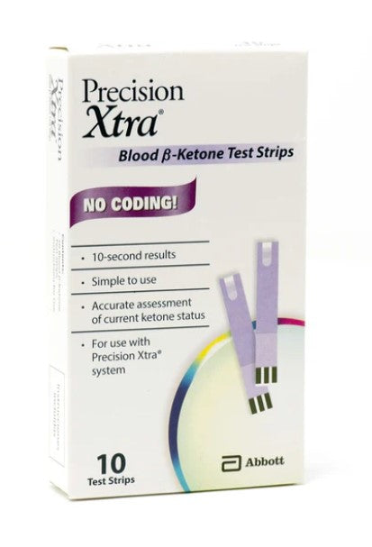 PRECISION XTRA KETONE STRIPS 10 COUNT