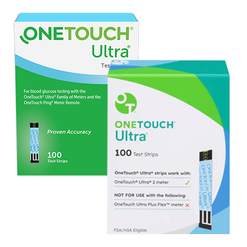 ONE TOUCH ULTRA BLUE 100 COUNT TEST STRIPS